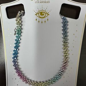 Eye Candy Gradient Crystal Necklace